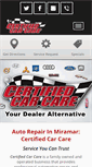 Mobile Screenshot of certifiedcarcare.net